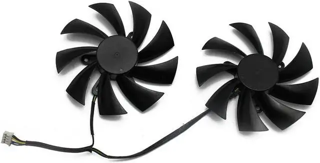 Alt view image 3 of 5 - 95mm PLD10015B12H 0.55A RX580 RX590 For POWERCOLOR DATALAND Radeon RX 580 590 Red Devil Golden Sample Graphics Card Cooling Fan