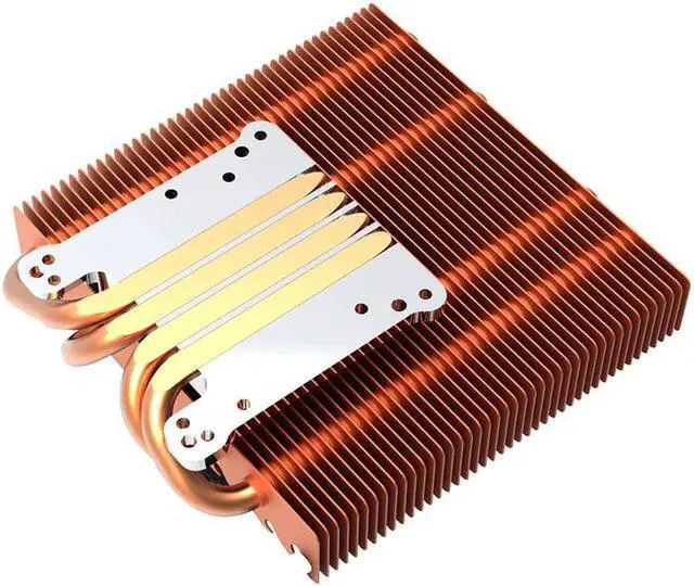 Alt view image 2 of 5 - Pccooler K101F 4*6mm heatpipe copper plating heatsink Graphics card cooler 100mm quiet fan VGA cooling GPU radiator 3pin & Molex