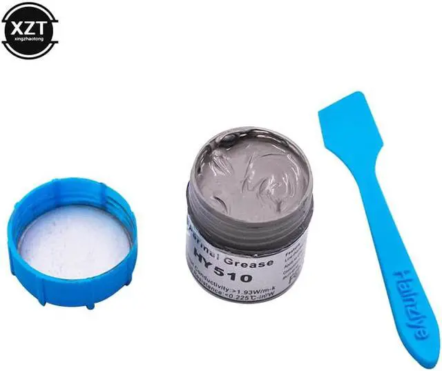 Alt view image 2 of 6 - HY510 25g 1.93W Processor CPU Cooler Cooling Fan Thermopaste Thermal Grease VGA Compound Heatsink Plaster Paste With Scraper