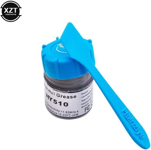 Alt view image 4 of 6 - HY510 25g 1.93W Processor CPU Cooler Cooling Fan Thermopaste Thermal Grease VGA Compound Heatsink Plaster Paste With Scraper