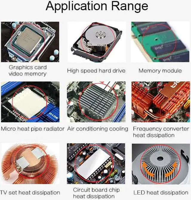 Alt view image 6 of 6 - HY510 25g 1.93W Processor CPU Cooler Cooling Fan Thermopaste Thermal Grease VGA Compound Heatsink Plaster Paste With Scraper