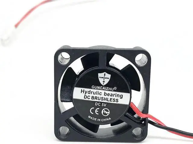 Alt view image 5 of 6 - Hydrulic bearing 2510 25MM 25x25x10MM Graphics card Cooling fan 5V 12V 24V m.2 SSD Fan with 2pin