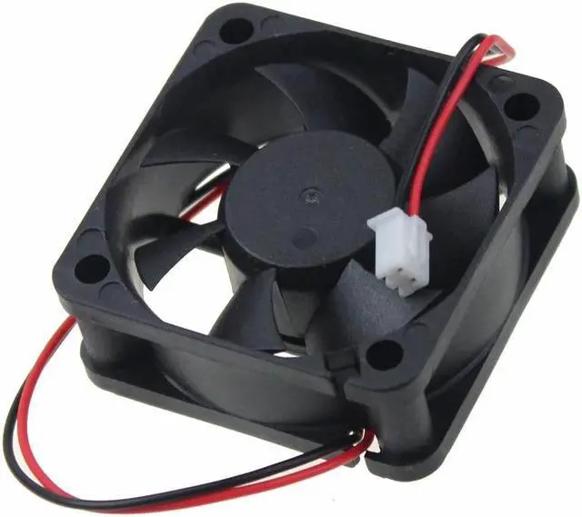 Alt view image 5 of 6 - 2pcs DC 12V 50mm x 20mm 2Pin Power Brushless Cooler Cooling Fan 50x50x20mm 5020S