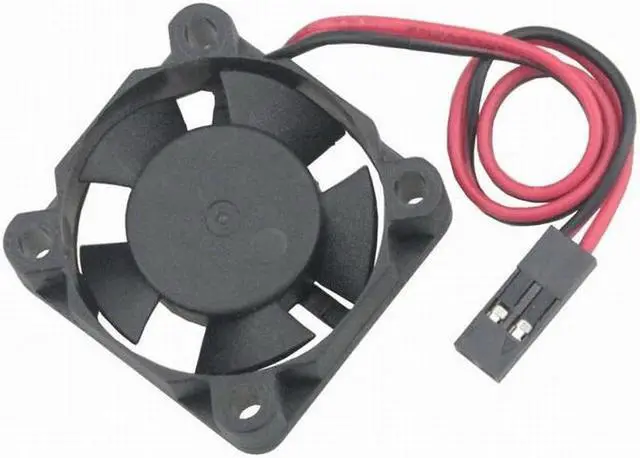 Alt view image 2 of 6 - 1 Piece DC 5V Raspberry Pi Cooling Fan 30mm x 10mm 2Pin Dupont Small Brushless Cooler 3cm 3010 30x30x10mm