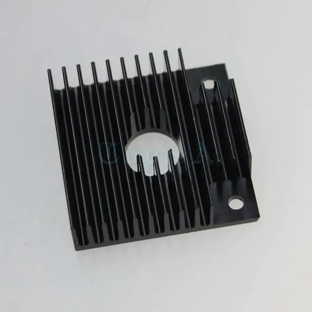 Alt view image 2 of 6 - 5 Pieces 40x40x11mm Aluminum Heatsink Cooling Fan for 3D Laser Printer CPU Chip Electronics H179