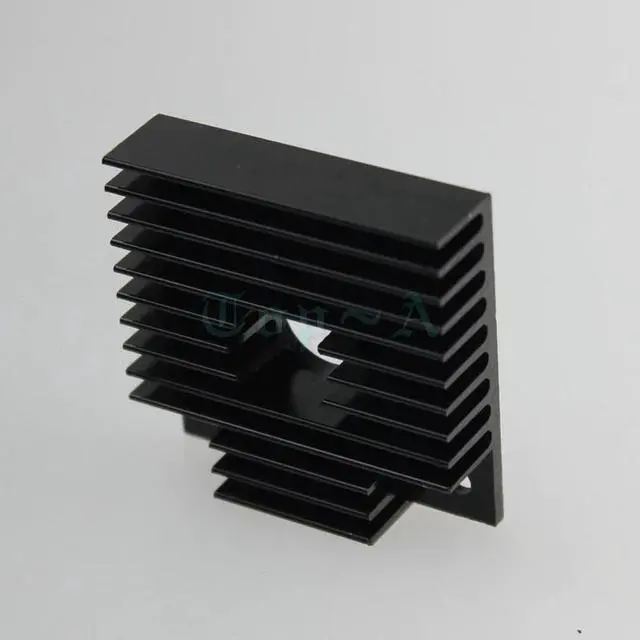 Alt view image 5 of 6 - 5 Pieces 40x40x11mm Aluminum Heatsink Cooling Fan for 3D Laser Printer CPU Chip Electronics H179