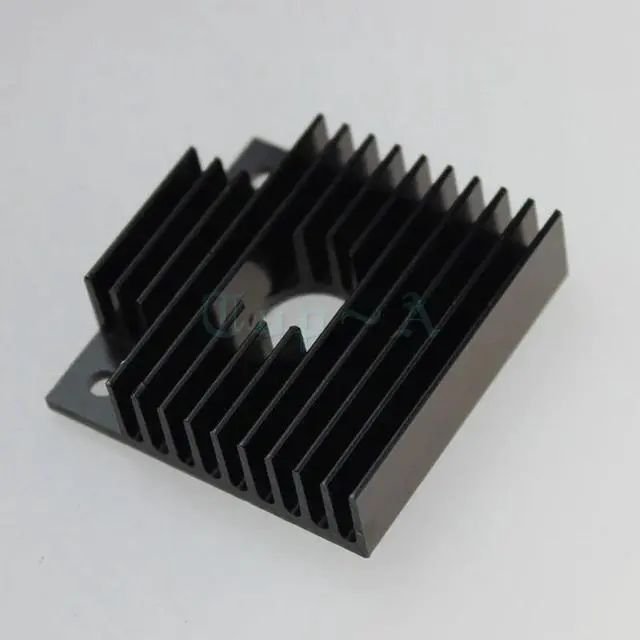 Alt view image 6 of 6 - 5 Pieces 40x40x11mm Aluminum Heatsink Cooling Fan for 3D Laser Printer CPU Chip Electronics H179