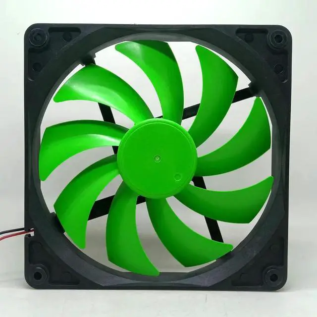 Alt view image 3 of 4 - 140mm cooling fan 14cm 14025 12V 1200RPM computer chassis power super mute fan For 1250W chassis power cooling fan