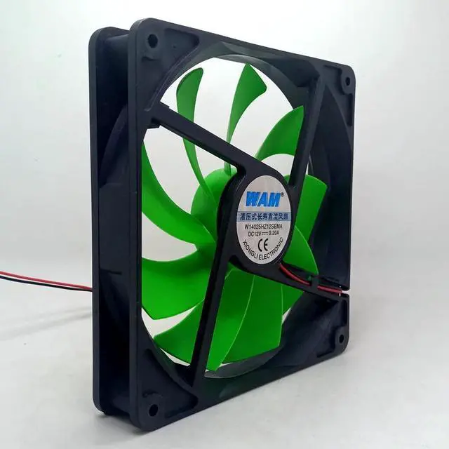 Main image of 140mm cooling fan 14cm 14025 12V 1200RPM computer chassis power super mute fan For 1250W chassis power cooling fan
