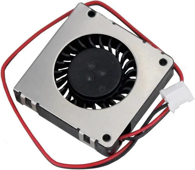 Alt view image 4 of 6 - 2 Pcs 3cm 3007 30X30X7mm 5V 0.2A Mini 3D Printer Cooler 30mm 30mmx7mm Blower 2Pin DC Cooling Fan