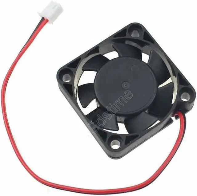 Alt view image 5 of 6 - 5 Piece Smart Fan 24V 40x40x10mm 4cm Ball Bearing Small DC Cooling Fan 40mm x 10mm 4010 PC Case Cooler High Qulity