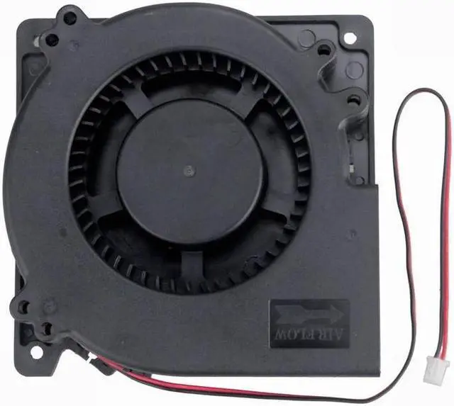 Alt view image 3 of 6 - 2pcs 120x32mm 12V Brushless DC Blower Cooling Fan 120mm x 32mm 12032 Turbo Cooler Large 2Pin 12cm