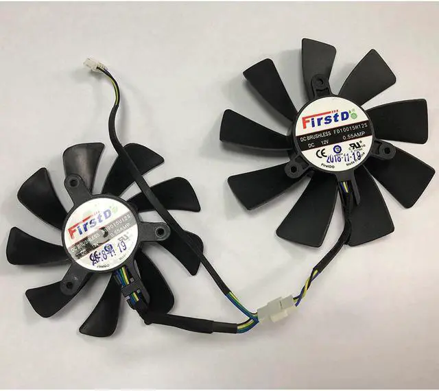 Alt view image 2 of 2 - 87MM FD9015U12S 100MM FD10015H12S 4Pin Cooler Fan For ZOTAC GTX 1060 1070 Ti MINI HA 1080 Ti MINI Dual Graphic Card Cooling Fan