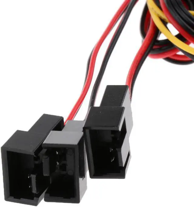 Alt view image 6 of 6 - 3 Channels PC Cooler Cooling Fan Speed Controller for CPU Case HDD DDR VGA AS L