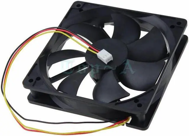 Main image of 1 Piece 12cm DC 12V 3 Wire 3Pin 120mmx120mmx25mm Big Cooling Cooler PC Computer Case 4.72 Inch Fan Airflow
