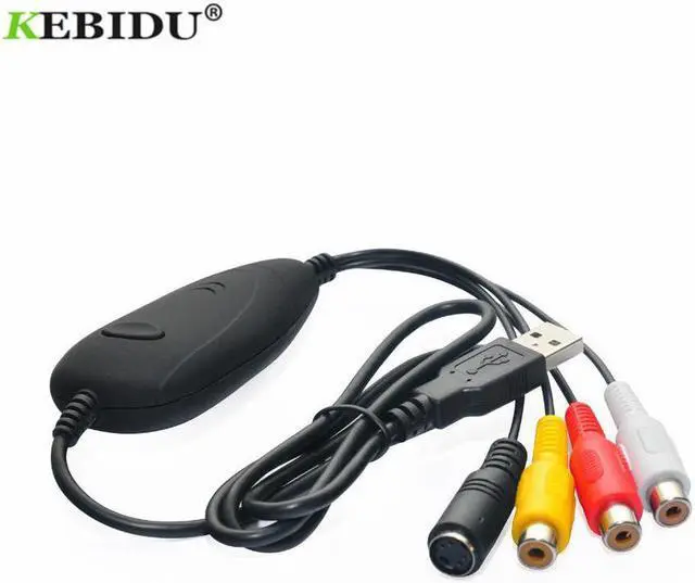 Alt view image 6 of 6 - EZCAP172 Video Camera Recorder USB Audio Video Capture Card Convert Analog Video From VHS 8MM DVD Player Support Win7/8/10