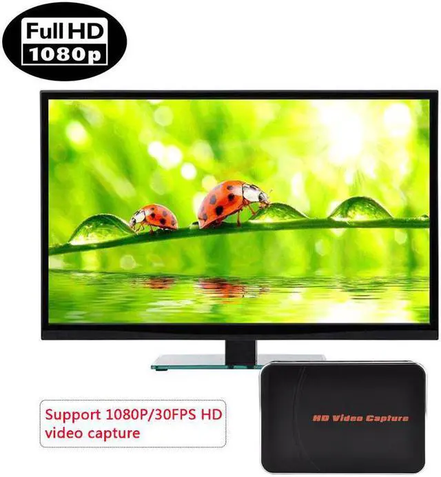 Alt view image 2 of 6 - EZCAP 1080P 30fps HD Video Capture Card  Game Capture With Microphone In  for  Blue Ray/Set-top box/Computer/Game box