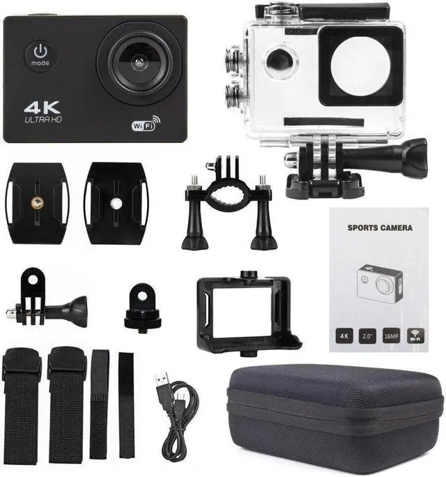 Alt view image 3 of 6 - SJ9000 Wifi 4K 1080P Ultra HD Sport Action Camera Waterproof DVR 16MP Camcorder