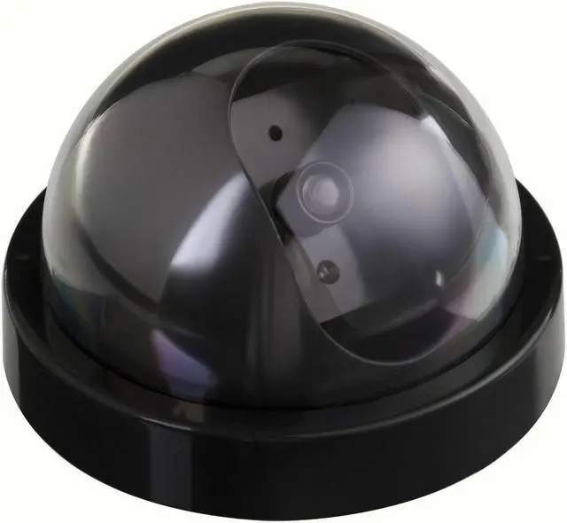 Alt view image 3 of 4 - 4 Fake Dummy Dome Surveillance Security Camera with LED Sensor Light