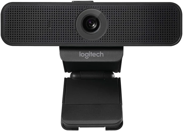 Alt view image 4 of 5 - Logitech C925-E Business Webcam, HD 1080p/30fps Video Calling, Light Correction, Autofocus, Clear Audio, Privacy Shade, Works with Skype Business, WebEx, Lync, Cisco, PC/Mac/Laptop/MacBook - Black