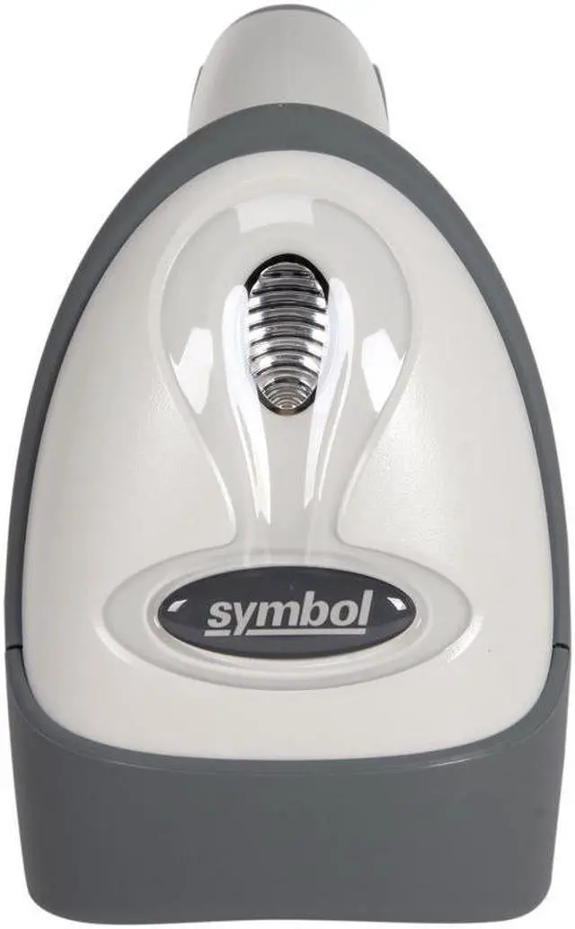 Alt view image 3 of 6 - Zebra (Motorola) Symbol LS2208-1AZU0100ZNA Barcode Scanner (White) - USB Cable Included