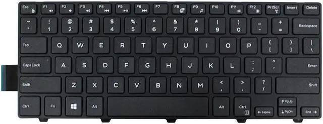 Main image of AUTENS Replacement US Keyboard for Dell Inspiron 14 3000 3441 3442 3443 3445 3446 3447 3449 3451 3458 3459 / 14 5000 5442 5443 5445 5446 5447 5448 5451 5455 5457 5458 5459 / 14 7447 (No Backlit)