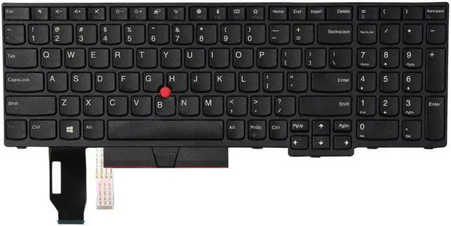 Main image of AUTENS Replacement US Keyboard for Lenovo ThinkPad E580 E585 L580 P52 P72 (Not Fit P52s) Laptop (No Backlight)