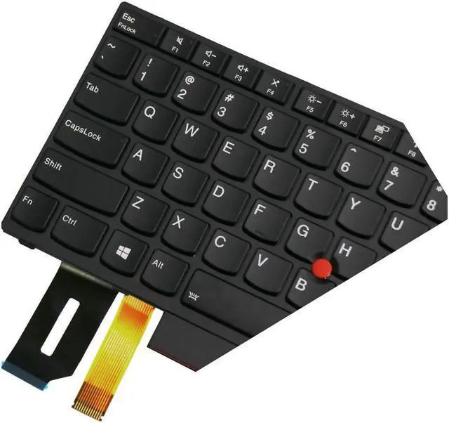 Alt view image 3 of 5 - AUTENS Replacement US Keyboard for Lenovo ThinkPad E480 E485 L480 T480s E490 E495 T490 T495 L490 R480 R490 L380 L390 / L380 Yoga / L390 Yoga Laptop Backlight