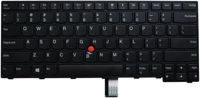 Main image of AUTENS Replacement US Keyboard for Lenovo ThinkPad E470 E470c E475 Laptop No Backlight