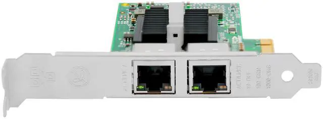 Alt view image 9 of 13 - PCI Express x1 Dual Port Copper Gigabit Ethernet Server Adapter (Intel 82576 Based)