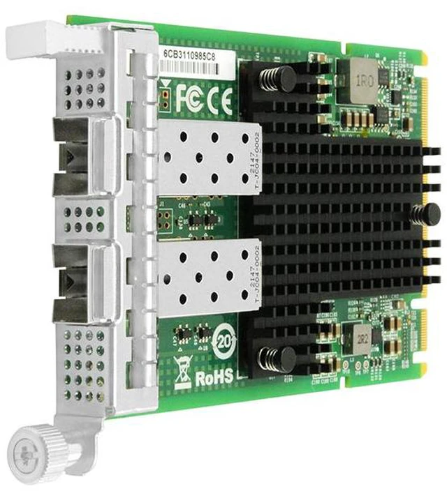 Alt view image 4 of 7 - 10G OCP 3.0 Dual-port Network Card Mezzanine SFP+ Ethernet Network Adapter Intel Chip Based