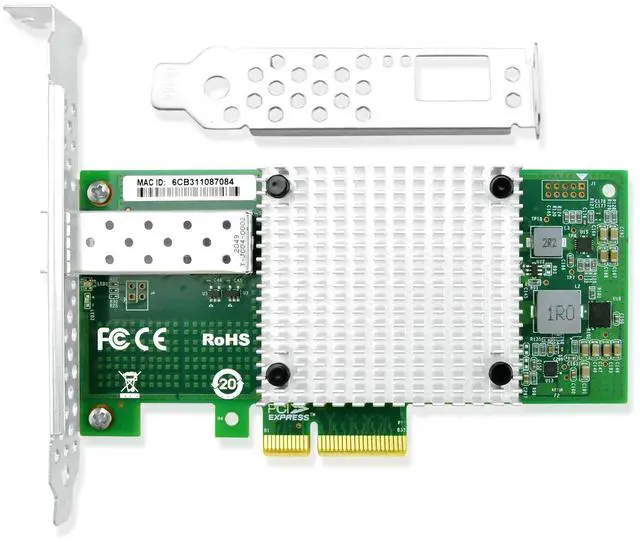 Alt view image 6 of 7 - LR-LINK 1016PF-SFP+ 10Gb PCI-E NIC Network Card, PCI Express Ethernet Card LAN Adapter Support Windows Server/Windows/Linux/ESX Intel 82599 Chip Based