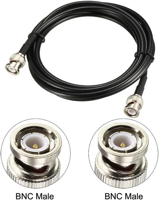 Alt view image 2 of 4 - RG58 Coaxial Cable with BNC Male to BNC Male Connectors 50 Ohm 12 ft