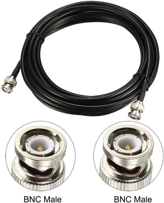 Alt view image 2 of 4 - RG58 Coaxial Cable with BNC Male to BNC Male Connectors 50 Ohm 15 ft