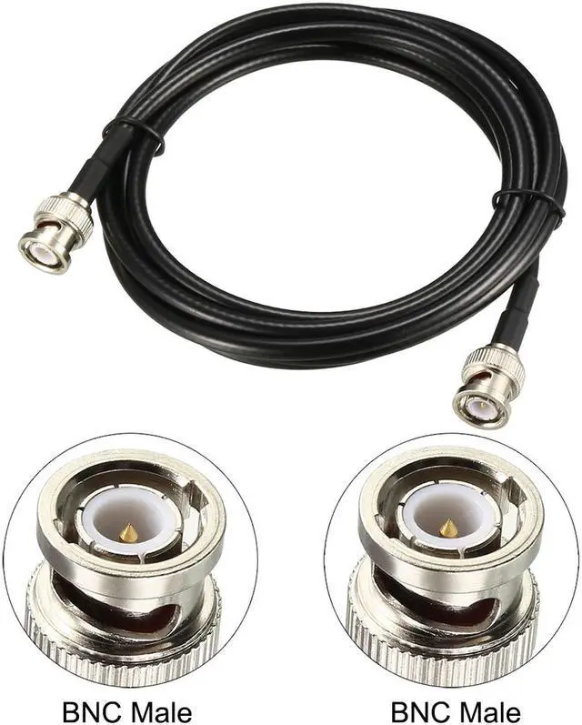 Alt view image 2 of 4 - RG58 Coaxial Cable with BNC Male to BNC Male Connectors 50 Ohm 6 ft