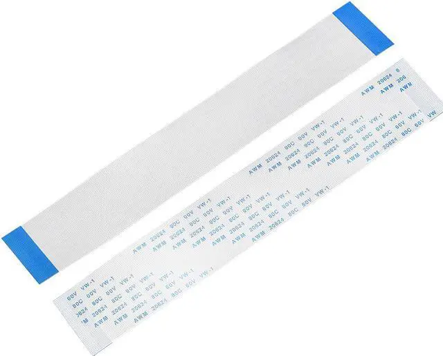 Main image of Flexible Flat Cable, 50 Pins 0.5mm Pitch 150mm FPC FFC Flexible Ribbon Cable for LCD TV Car Audio DVD Player Laptop 5Pcs (A Type)