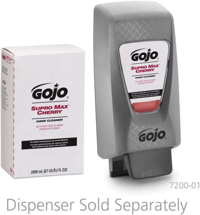 Alt view image 3 of 9 - GOJO® SUPROMAX™ Cherry Hand Cleaner, 10 Oz