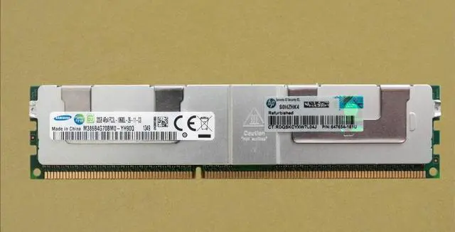 Alt view image 4 of 5 - HPE 647885-B21 32GB DDR3 SDRAM Memory Module