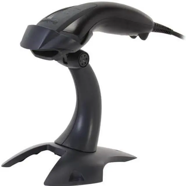 Alt view image 2 of 4 - Honeywell Voyager 1200g Wired Laser 1D Barcode Scanner, RS232/USB/KBW/IBM, USB Kit with Stand, Black - 1200G-2USB-1