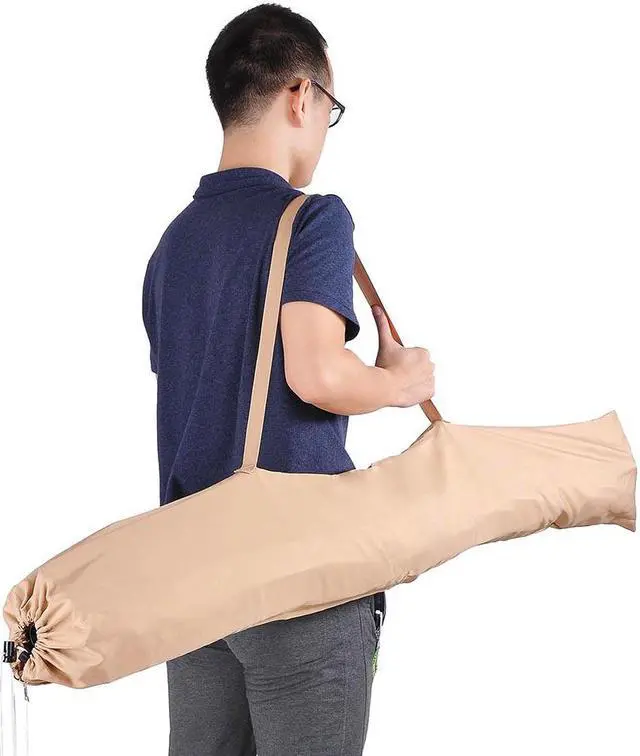 Alt view image 7 of 7 - Portable Patio Umbrella Protective Cover Carry Bag 2 Sew-in Wands Quick Removal Water Resistant 13ft