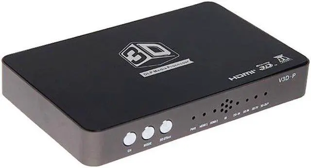Alt view image 4 of 5 - HDMI Converter/2D to 3D/Video Converter Left and Right Up and Down Format to 3D Suitable Projection Blu-Ray Film EU Plug