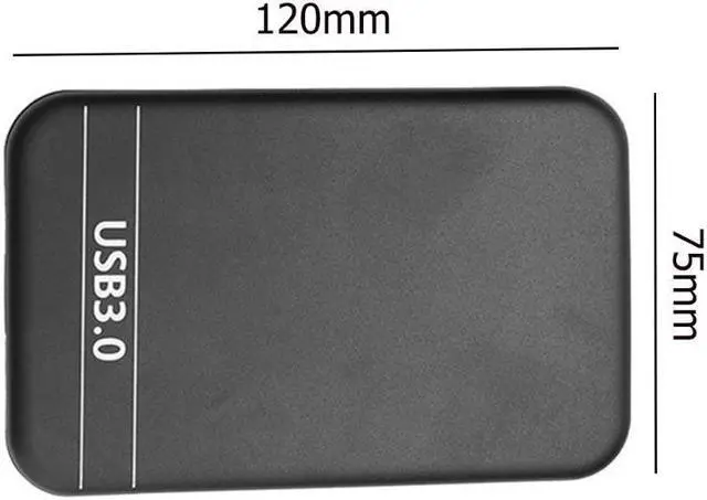 Alt view image 6 of 6 - 2.5 inch SATA to USB 3.0 HDD SSD Case SATA2 SATAII hard drive Enclosure External Hard Disk mobile Box for Windows Mac OS (Red)