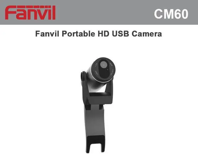 Alt view image 6 of 8 - Fanvil CM60 Portable HD USB Camera 1080P Resolution