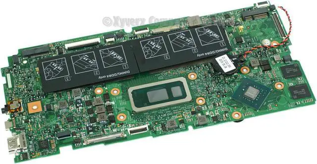 Alt view image 9 of 13 - Dell OEM Inspiron 7586 2-in-1 Motherboard System Board Core Motherboard C6KN0
