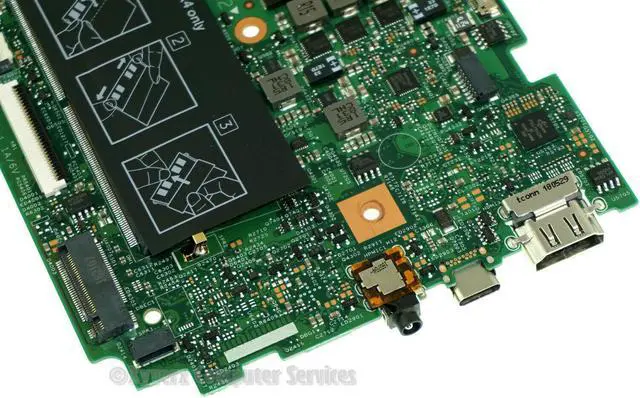 Alt view image 11 of 13 - Dell OEM Inspiron 7586 2-in-1 Motherboard System Board Core Motherboard C6KN0