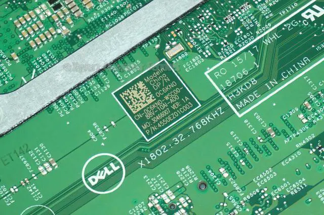 Alt view image 13 of 13 - Dell OEM Inspiron 7586 2-in-1 Motherboard System Board Core Motherboard C6KN0