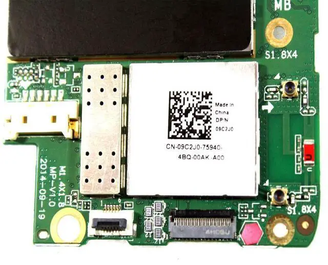 Alt view image 5 of 6 - Dell Venue 7 3741 Intel Z3735G 1.3GHz CPU 1GB RAM DDR3 Tablet Motherboard 9C2J0