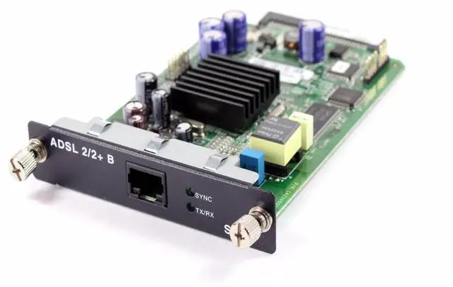 Alt view image 5 of 5 - Juniper Networks Single Port Card ADSL2+ Mini-PIM SRX240 SRX-MP-1ADSL2-B C9YCD