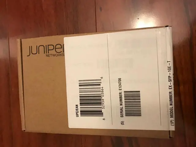 Main image of Juniper EX-SFP-1GE-T 10/100/1000M SFP RJ45 copper New In Box MADE IN USA