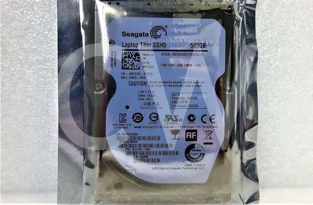 Main image of Dell N7GG6 0N7GG6 500GB 5.4K 6G 64MB 2.5in Laptop THIN Hard Drive FW:DEM9